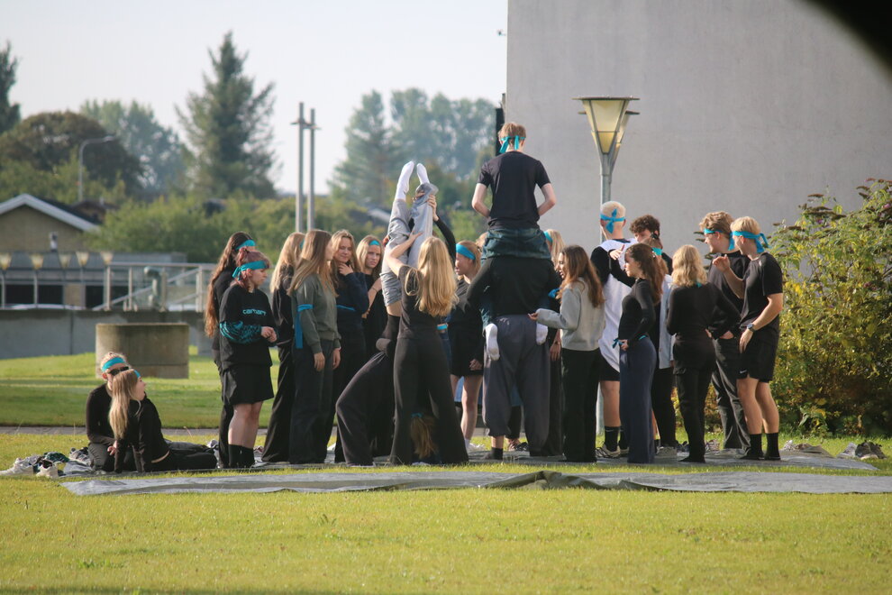 Ninjaer på idrætsdag